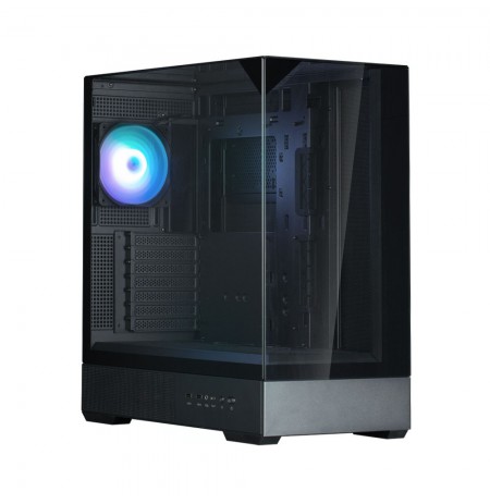 Zalman P40 PRISM PLUS, ATX Mid Tower PC Case, 4  x 120mm ARGB Fans, Black