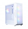 Zalman I3 NEO V2,  ATX Mid Tower PC Case, 4 x 120mm RGB Fans, White