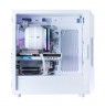Zalman I3 NEO V2,  ATX Mid Tower PC Case, 4 x 120mm RGB Fans, White