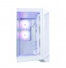 Zalman D50, ATX Mid Tower PC Case, 3  x 120mm Fans, White