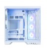 Zalman D50, ATX Mid Tower PC Case, 3  x 120mm Fans, White