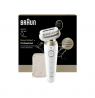 Braun Epilator | Silk-épil 9 Flex SES9-011 3D | Operating time (max) 50 min | Number of power levels 2 | Wet & Dry | White