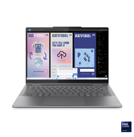 Lenovo- Yoga 7 2-in-1 14ILL10 Intel | Luna Grey | 14 " | OLED | Touchscreen | WUXGA | 1920 x 1200 pixels | Glossy | Intel Core U
