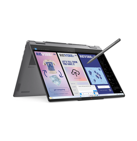 Lenovo- Yoga 7 2-in-1 14ILL10 Intel | Luna Grey | 14 " | OLED | Touchscreen | WUXGA | 1920 x 1200 pixels | Intel Core Ultra 7 | 