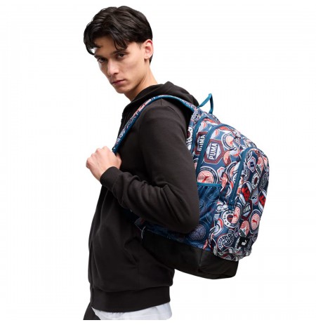 Backpack Puma Academy blue/red AOP 91150 27