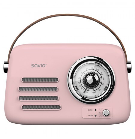 SAVIO RS-03 Portable radio, pink