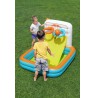 Bestway Kick ‘N Swish 3-in-1 Multi-Use Inflatable Ball Pit with 18 Play Balls