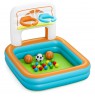 Bestway Kick ‘N Swish 3-in-1 Multi-Use Inflatable Ball Pit with 18 Play Balls