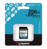 KINGSTON 256GB UHS-I SD Memory Card (Class 10, U3, V30)