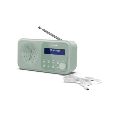 Sharp DR-P420(GN) Tokyo Portable Digital Radio