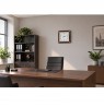 ADLER PW012 DARK BROWN Sieninis kvarcinis laikrodis