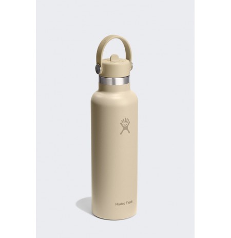 Hydro Flask 21 Oz Standard Flex Straw Cap (621ml) thermal bottle - oat