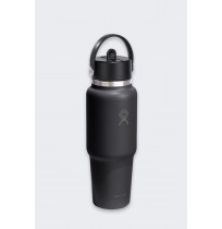 Hydro Flask 32 Oz Wide Flex Straw Travel Bottle (946ml) thermal bottle - black