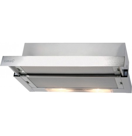 CATA | Hood | TF 2003 Duralum 600 | Energy efficiency class C | Telescopic | Width 60 cm | 390 m3/h | Mechanical control |