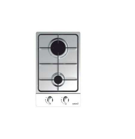 CATA Hob GI 3002 X Gas Number of burners/cooking zones 2 Rotary knobs Stainless steel