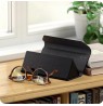 Satechi FindAll Glasses Case - vegan leather glasses case with locator compatible with Apple Find My