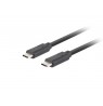 LANBERG CABLE USB-C M/M 3.2 GEN 2 0.5M PD100W