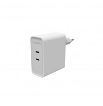 Mophie ROC GaN - wall charger, 2x USB-C, 100W (white)
