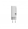 Mophie ROC GaN - wall charger, 2x USB-C, 67W with retractable cable (white)
