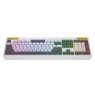 Gaming keyboard Hator Icefall white membrane (black/white keys)