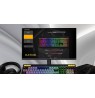 Gaming keyboard Hator Icefall white membrane (black/white keys)