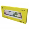 Gaming keyboard Hator Icefall white membrane (black/white keys)