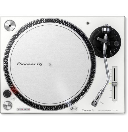 Pioneer PLX-500 Direct drive DJ turntable White