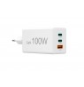 Hama 00125140 charger 100W GaN PD QC 2× USB-C 1× USB-A