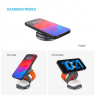 Fixed MagPowerstation Round 3-in-1 foldable wireless charger with MagSafe support | Gray
