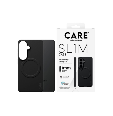 CARE by PanzerGlass SL1M Case Black Samsung new Galaxy S26 | PanzerGlass