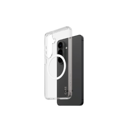 CARE by PanzerGlass Urban Explorer Case Transparent w. White Qi Samsung New Galaxy S26 | PanzerGlass