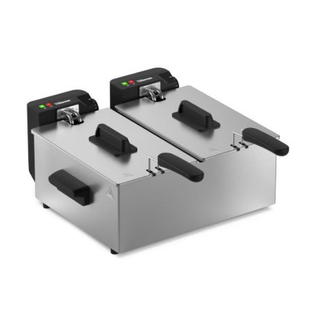 Tristar Double deep fryer | FR-9342 | Power 3600 W | Capacity 6 L | Silver