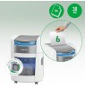 Leitz IQ Optimax AutoFeed 150 Shredder, P5, 150 sheets, 15 l