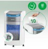 Leitz 80420000 IQ Optimax AutoFeed 300 paper shredder, P4, 300 sheets, 25-litre waste bin