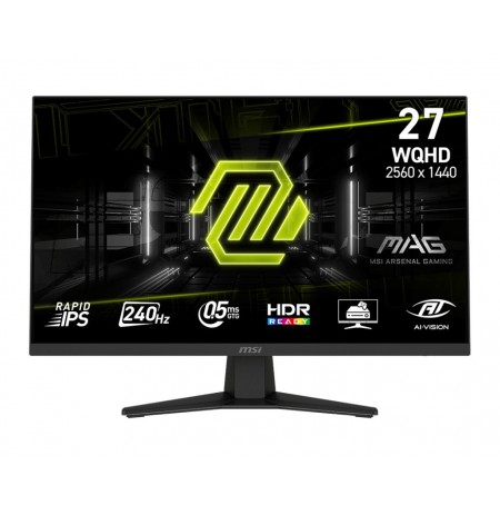 MSI MAG 274QFDE X24 computer monitor 68.6 cm (27") 2560 x 1440 pixels Wide Quad HD LCD Black