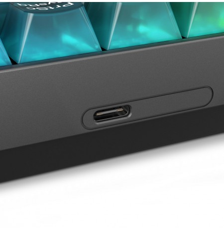 Lenovo Legion K510 Mini Pro keyboard Gaming USB US English Black, Transparent
