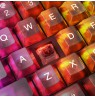 Lenovo Legion K510 Mini Pro keyboard Gaming USB US English Black, Transparent