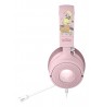 Razer Kraken V4 X – Pikachu & Eevee Edition Headset Wired Head-band Gaming USB Type-C / USB Type-A Pink