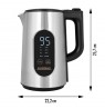Gastroback 42446 Wasserkocher Cool Touch Express Digital 3000W