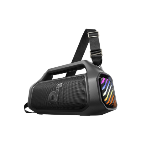 Anker Soundcore Boom 2 Plus A3134 Bluetooth Speaker, Black | Anker Soundcore