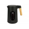 Emerio kettle 1,7 l Griff Holzopt,schnurlos,Digit.Disp