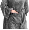 Mad Monkey 2000051 electric blanket Electric heated wrap Grey Fleece
