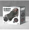 Mad Monkey 2000051 electric blanket Electric heated wrap Grey Fleece