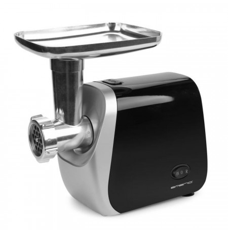 Emerio MG-130207 mincer 1300 W Black, Stainless steel