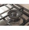 Whirlpool TGML 661 IX R Stainless steel Built-in 58 cm Gas 4 zone(s)