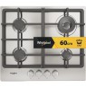 Whirlpool TGML 661 IX R Stainless steel Built-in 58 cm Gas 4 zone(s)