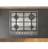 Whirlpool TGML 661 IX R Stainless steel Built-in 58 cm Gas 4 zone(s)