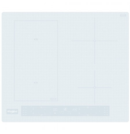 Whirlpool WL B4560 NE/W White Built-in 59 cm Zone induction hob 4 zone(s)