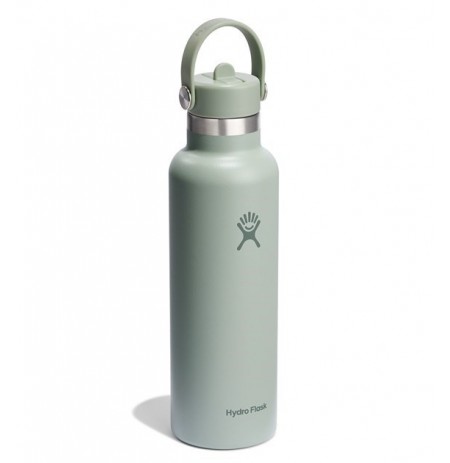 Hydro Flask 21 Oz Standard Flex Straw Cap (621ml) thermal bottle - agave