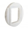 SUREFEED pet flap mounting adapter - white